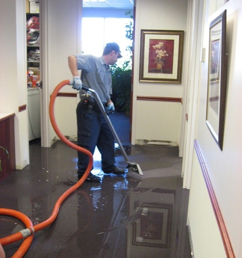 water restoration clean up Mason, OH
